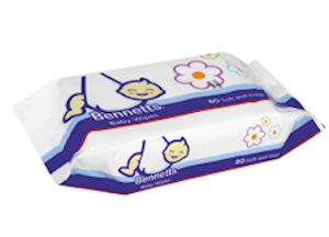 Bennetts Wet Wipes 80's