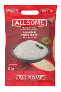 Allsome Parboiled Rice 10kg