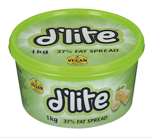 D'Lite 37% Fat Spread 1kg