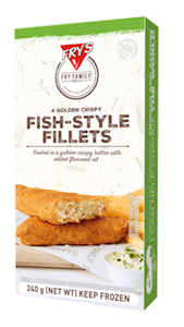 Fry's Fish Style Fillets 240g